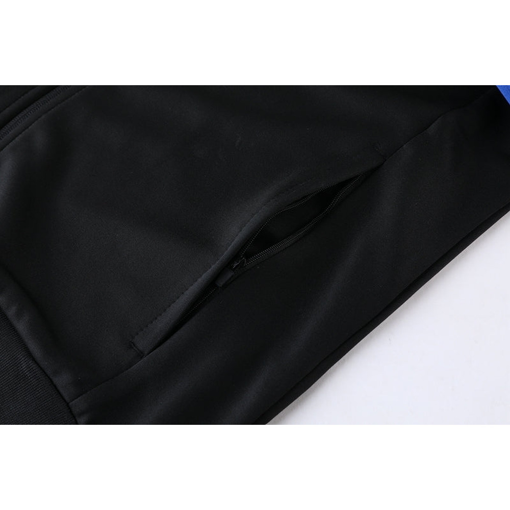 Conjunto de Frio Nike Sportswear Preto, Branco e Azul