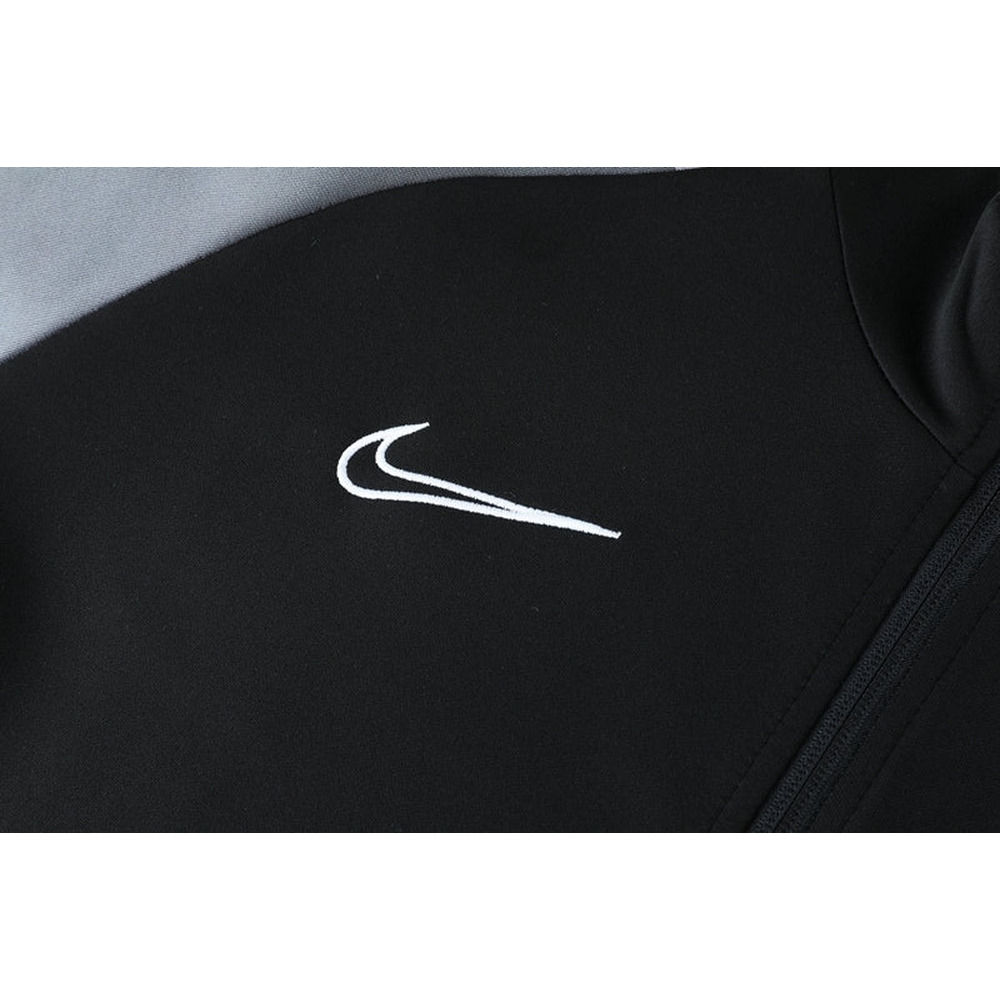 Conjunto de Frio Nike Sportswear Preto, Cinza e Neon