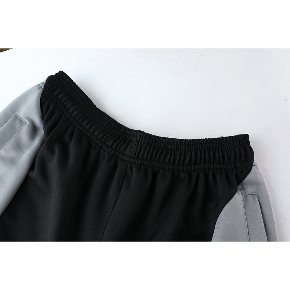 Conjunto de Frio Nike Sportswear Preto, Cinza e Neon