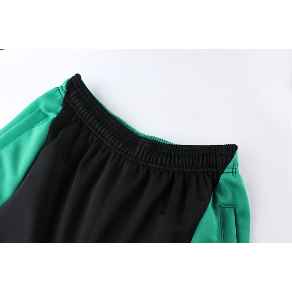 Conjunto de Frio Nike Sportswear Preto, Verde e Neon