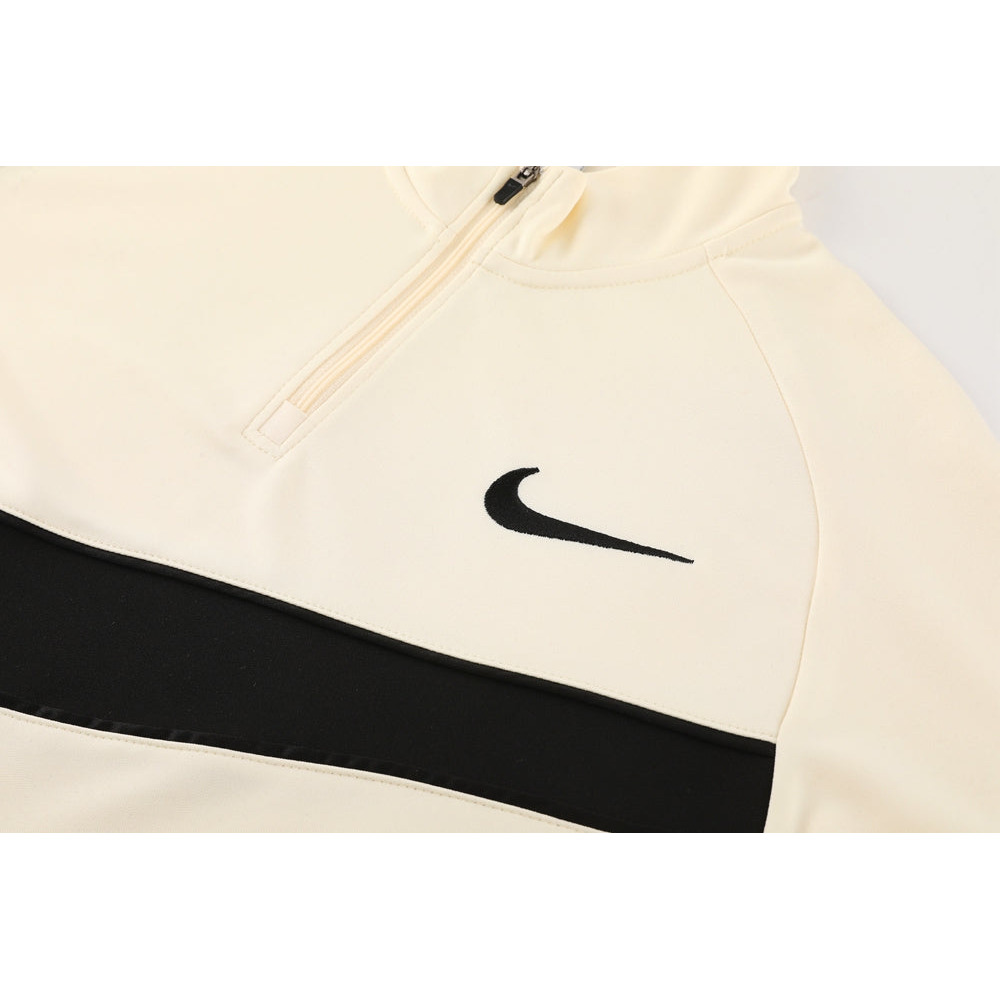 Conjunto de Frio Nike Training Bege e Preto