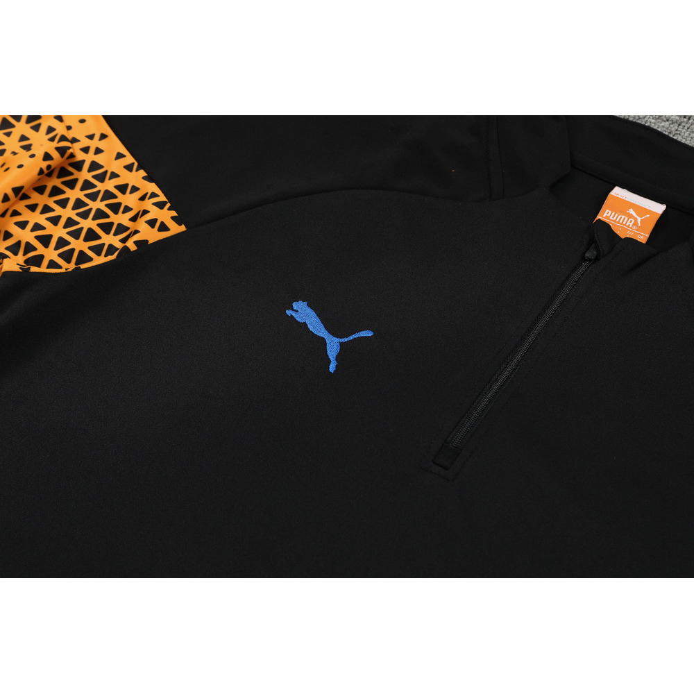 Conjunto de Frio Puma Training Amarelo, Azul e Preto