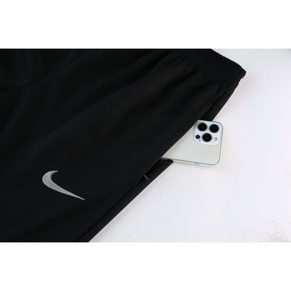 Conjunto de Moletom Nike com Touca Preto e Cinza