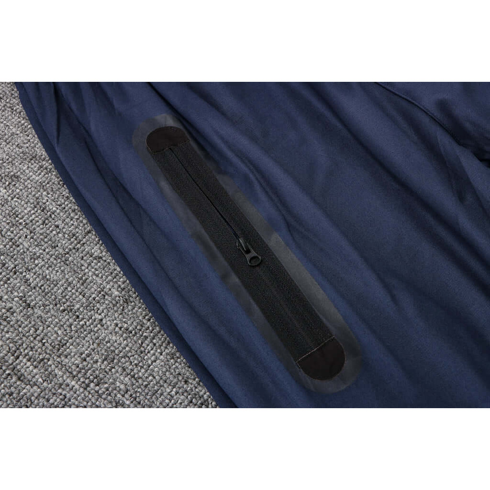 Conjunto de Moletom Nike Sportswear Tech Fleece com Touca Azul
