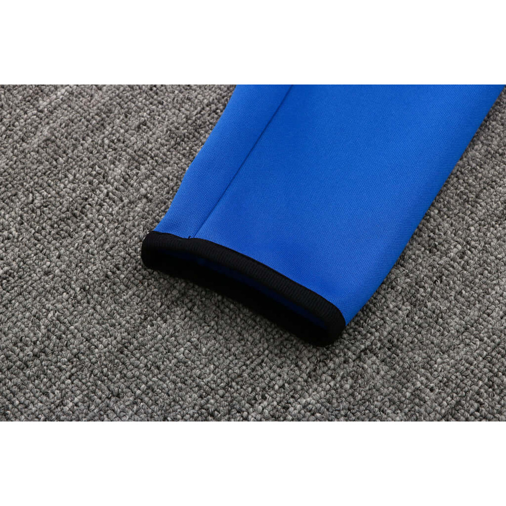 Conjunto de Moletom Nike Sportswear Tech Fleece com Touca Azul e Preto