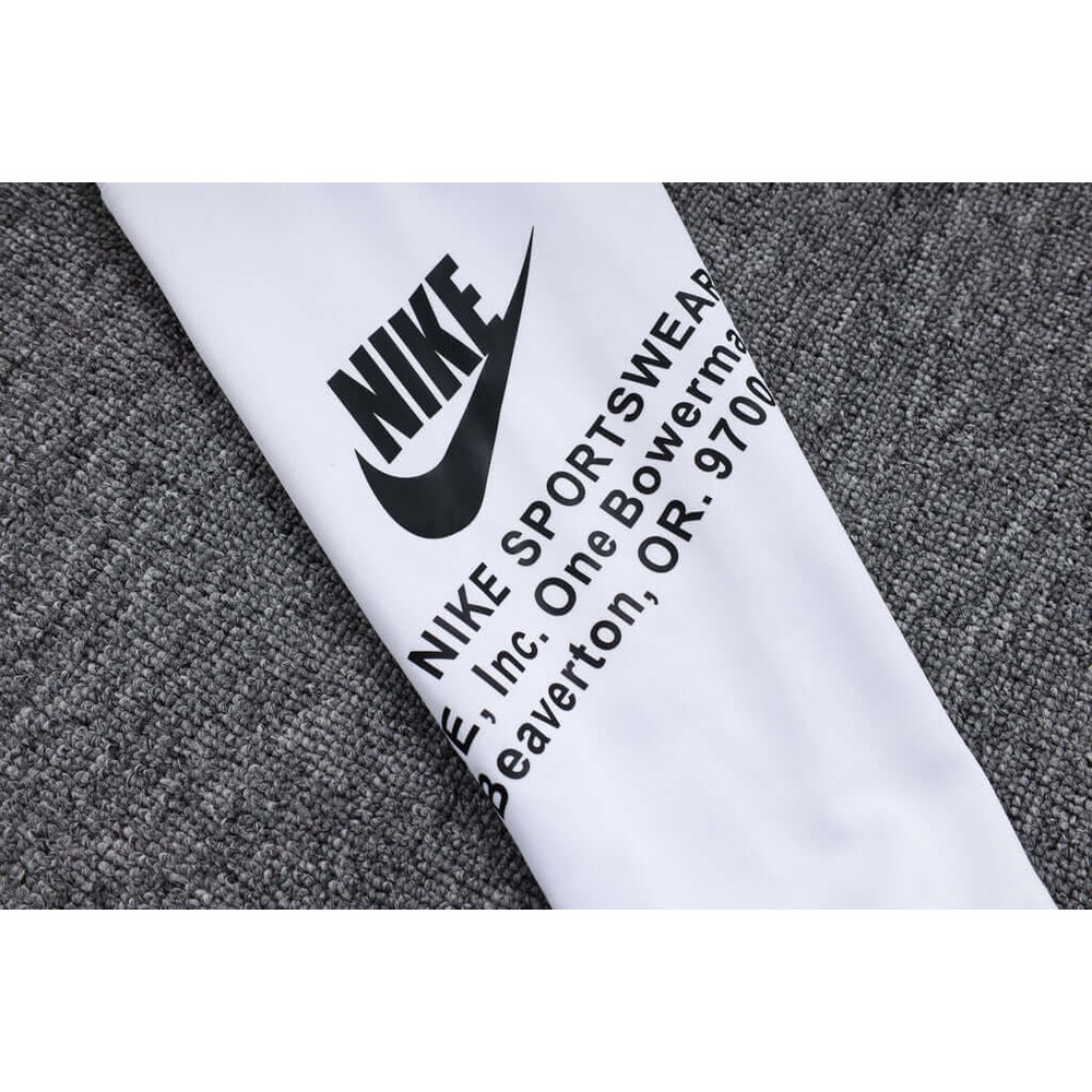Conjunto de Moletom Nike Sportswear Tech Fleece com Touca Branco