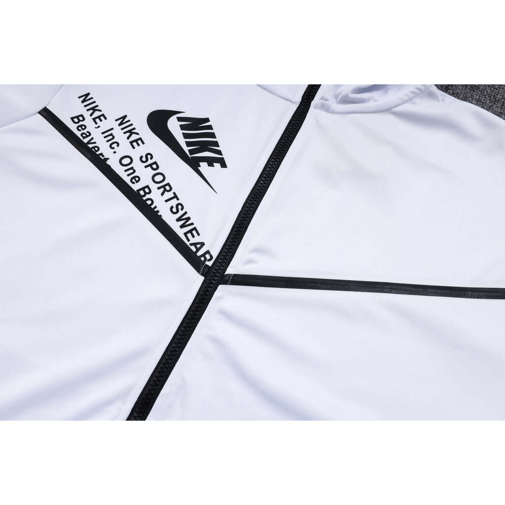 Conjunto de Moletom Nike Sportswear Tech Fleece com Touca Branco
