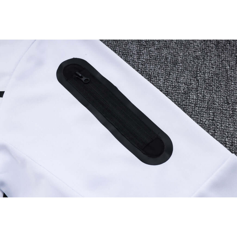 Conjunto de Moletom Nike Sportswear Tech Fleece com Touca Branco