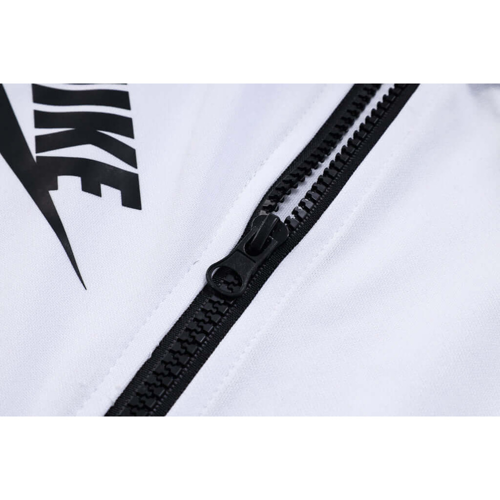 Conjunto de Moletom Nike Sportswear Tech Fleece com Touca Branco