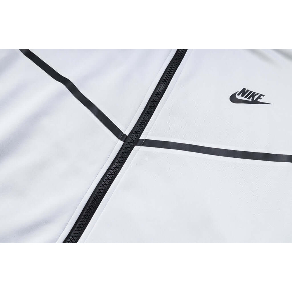Conjunto de Moletom Nike Sportswear Tech Fleece com Touca Cinza