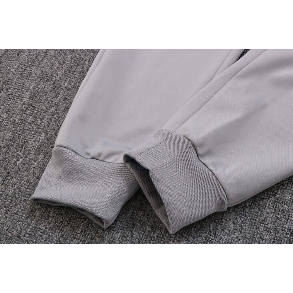 Conjunto de Moletom Nike Sportswear Tech Fleece com Touca Cinza e Azul