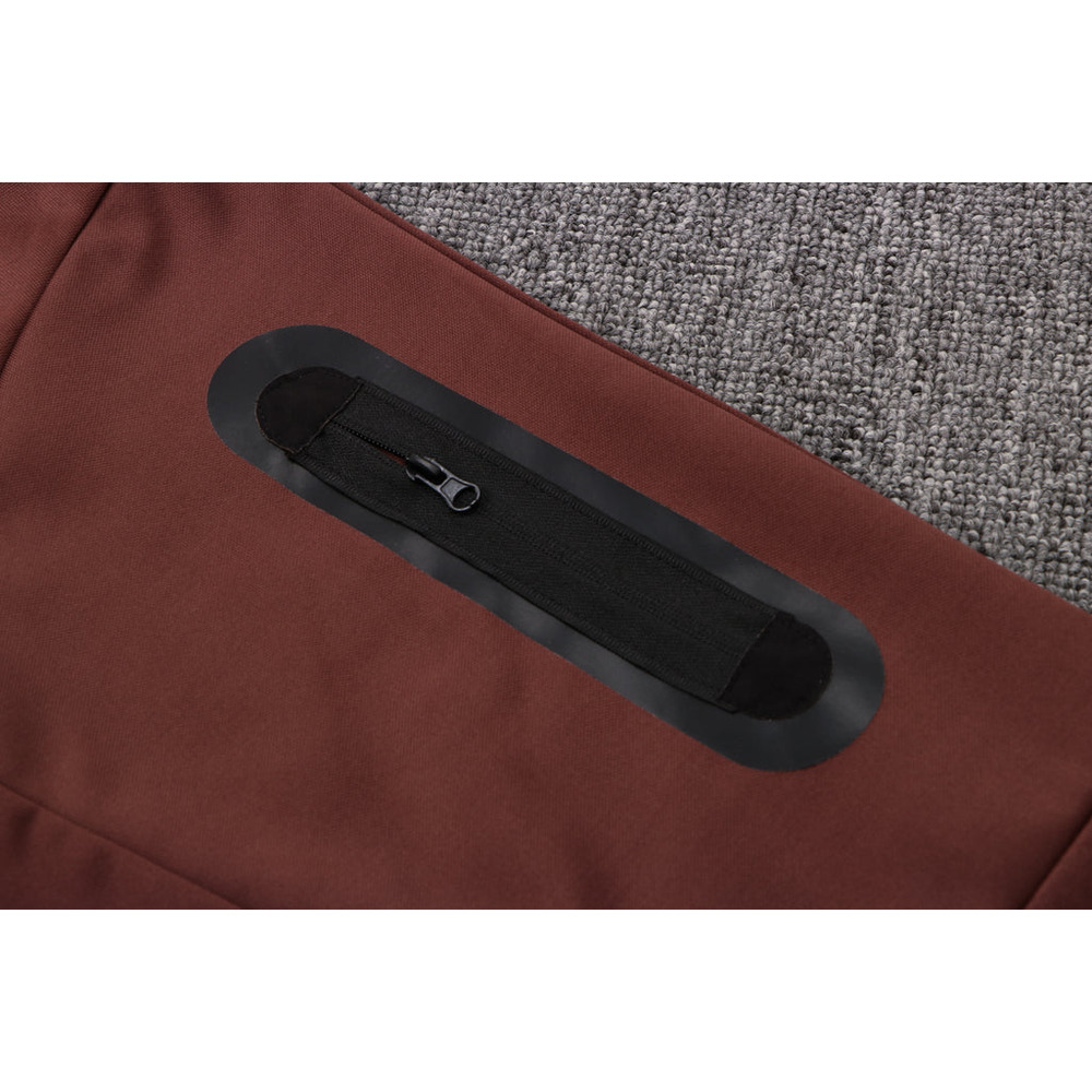 Conjunto de Moletom Nike Sportswear Tech Fleece com Touca Marrom e Rosa