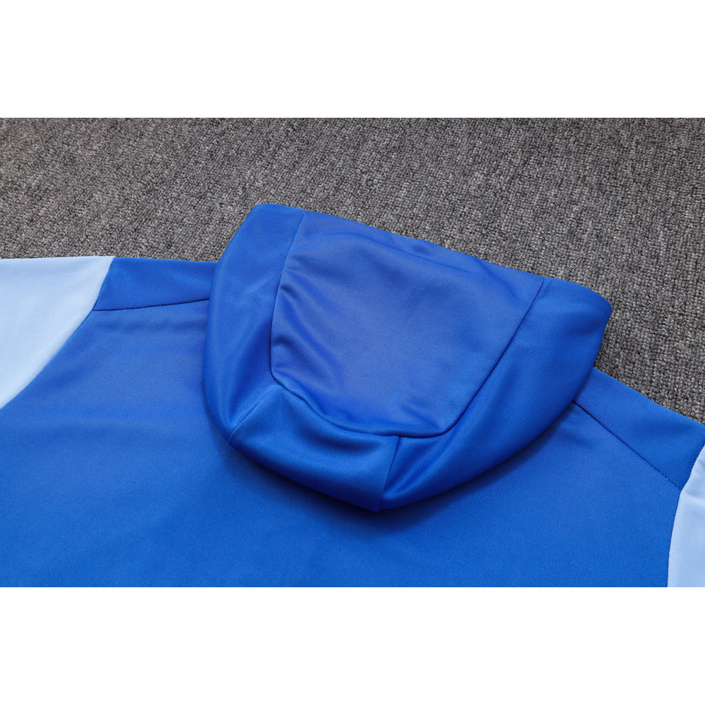 Conjunto de Moletom Nike Sportswear Tech Overlay com Touca Azul