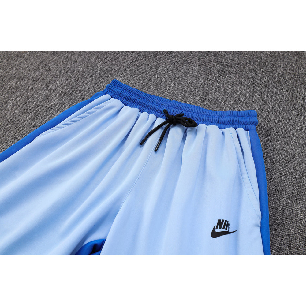 Conjunto de Moletom Nike Sportswear Tech Overlay com Touca Azul
