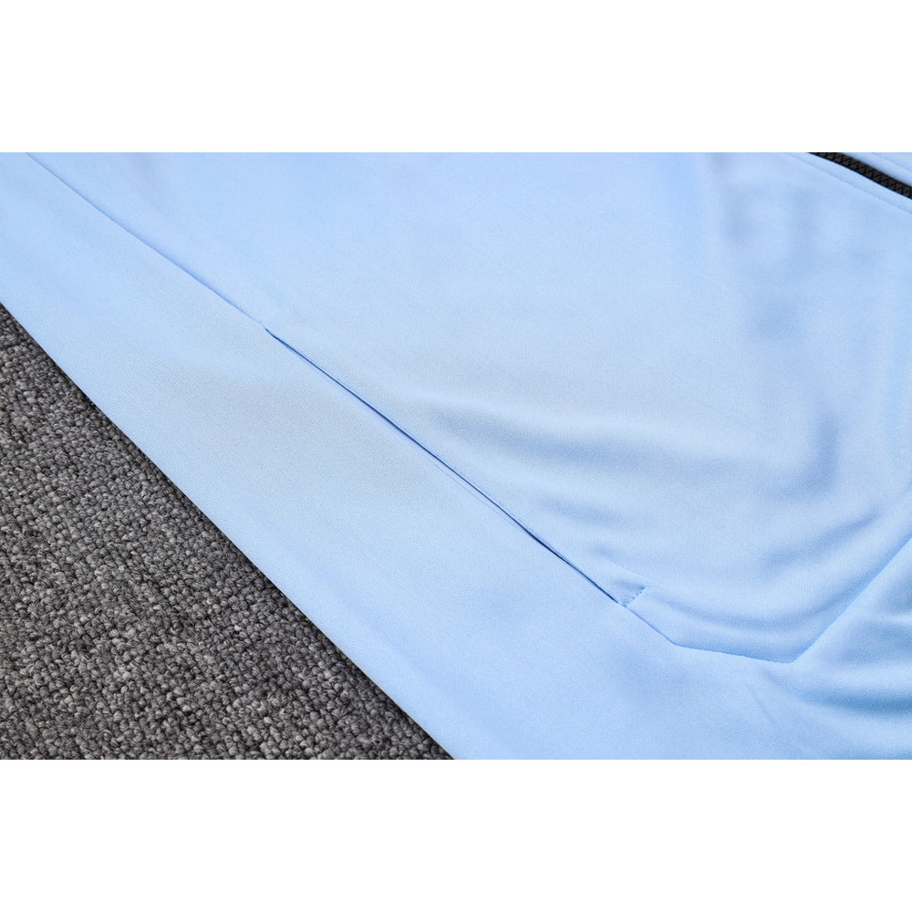 Conjunto de Moletom Nike Sportswear Tech Overlay com Touca Azul
