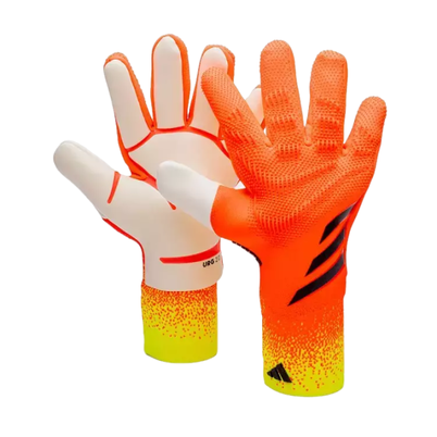 Luva de Goleiro Adidas Predator Pro Laranja e Preto 