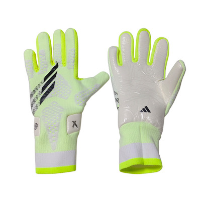 Luva de Goleiro Adidas X Crazyfast Branca e Verde 