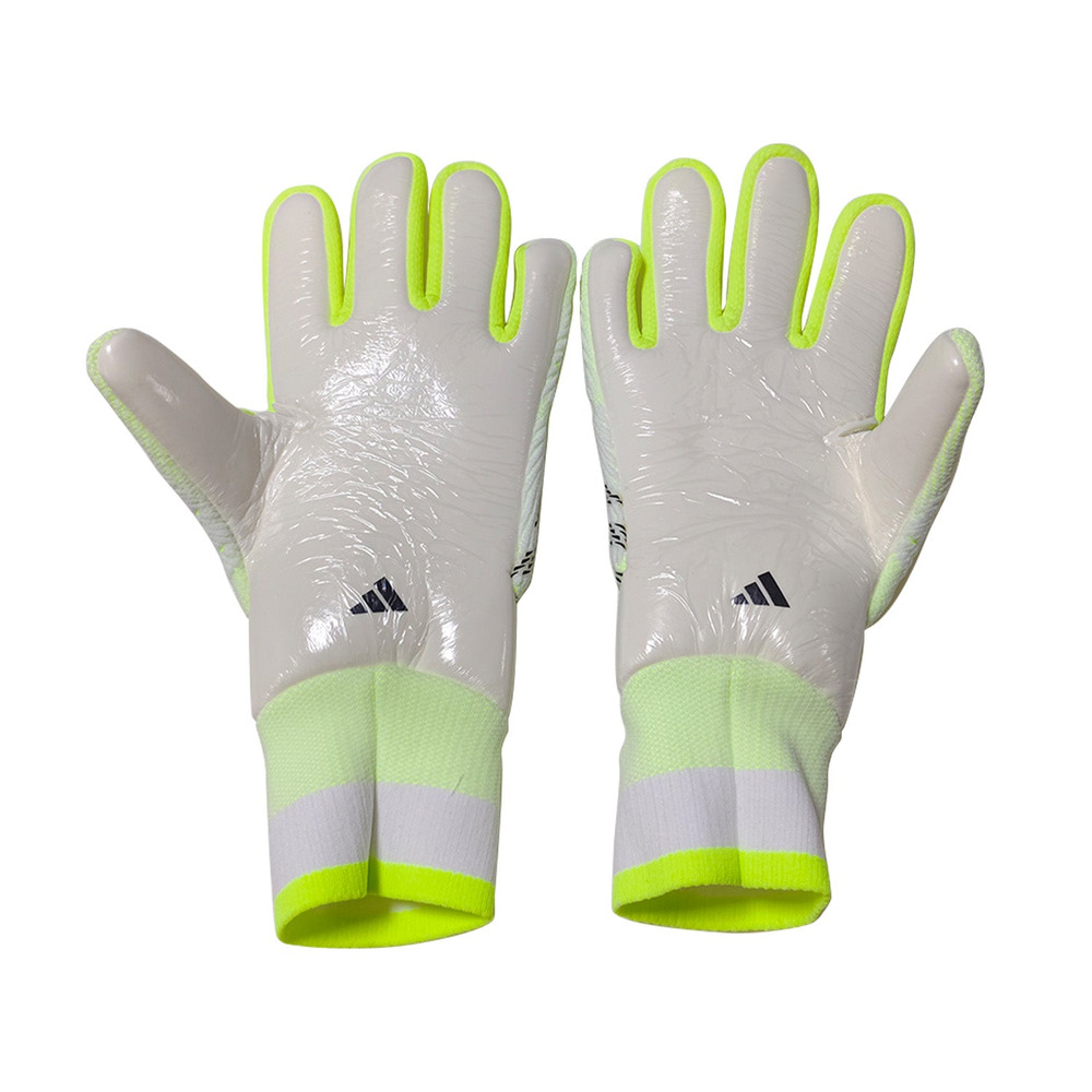 Luva de Goleiro Adidas X Crazyfast Branca e Verde 