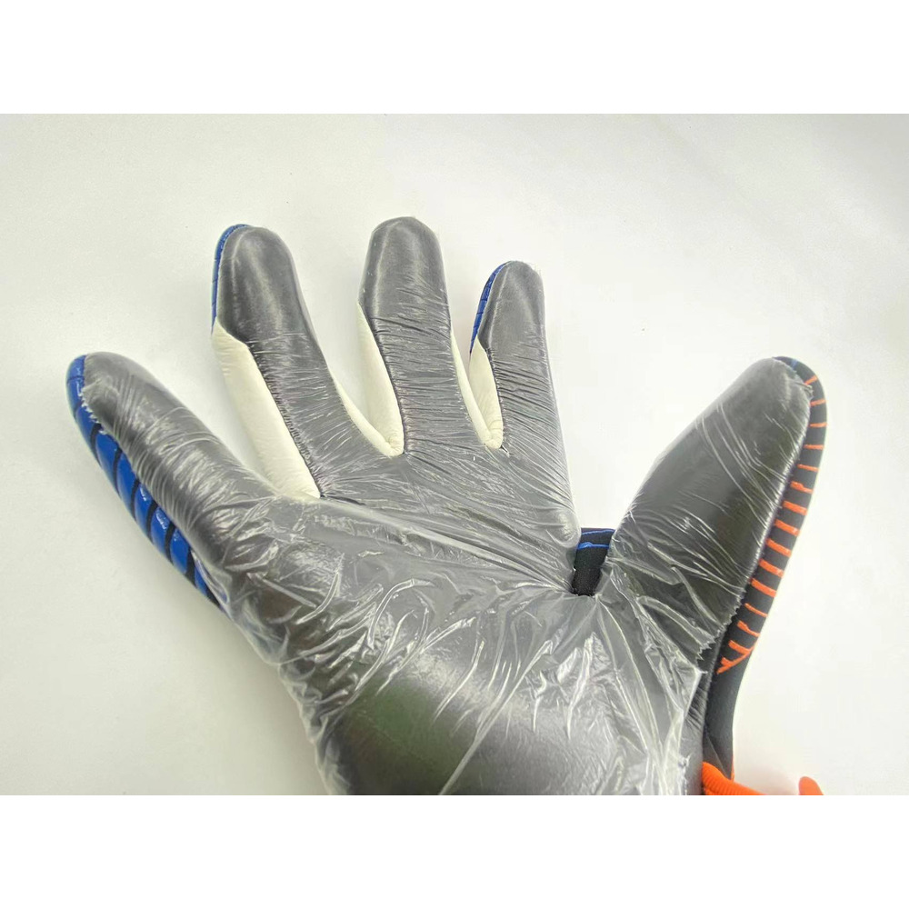 Luva de Goleiro Reusch Pure Contact Azul e Laranja