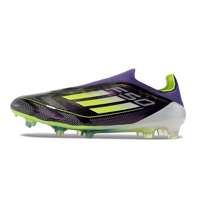 Chuteira Campo Adidas F50+ LL FG Roxa e Verde 