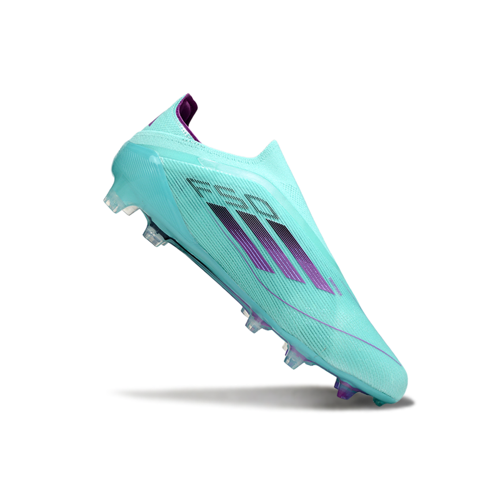 Chuteira Campo Adidas F50+ LL FG Verde e Roxa