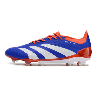 Chuteira Campo Adidas Predator Elite FG Azul, Vermelho e Branco 