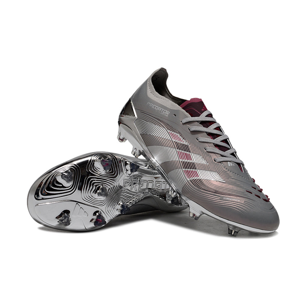 Chuteira Campo Adidas Predator Elite FG Cinza 