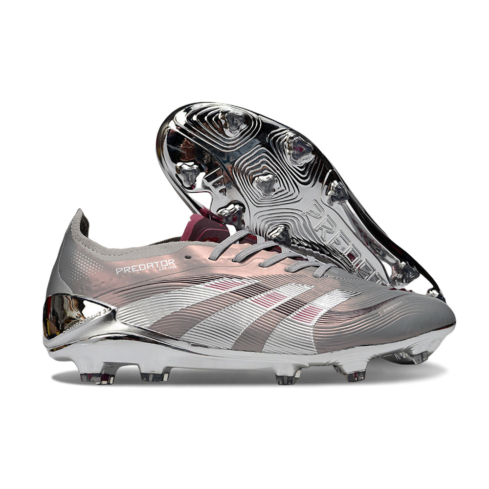 Chuteira Campo Adidas Predator Elite FG Cinza 