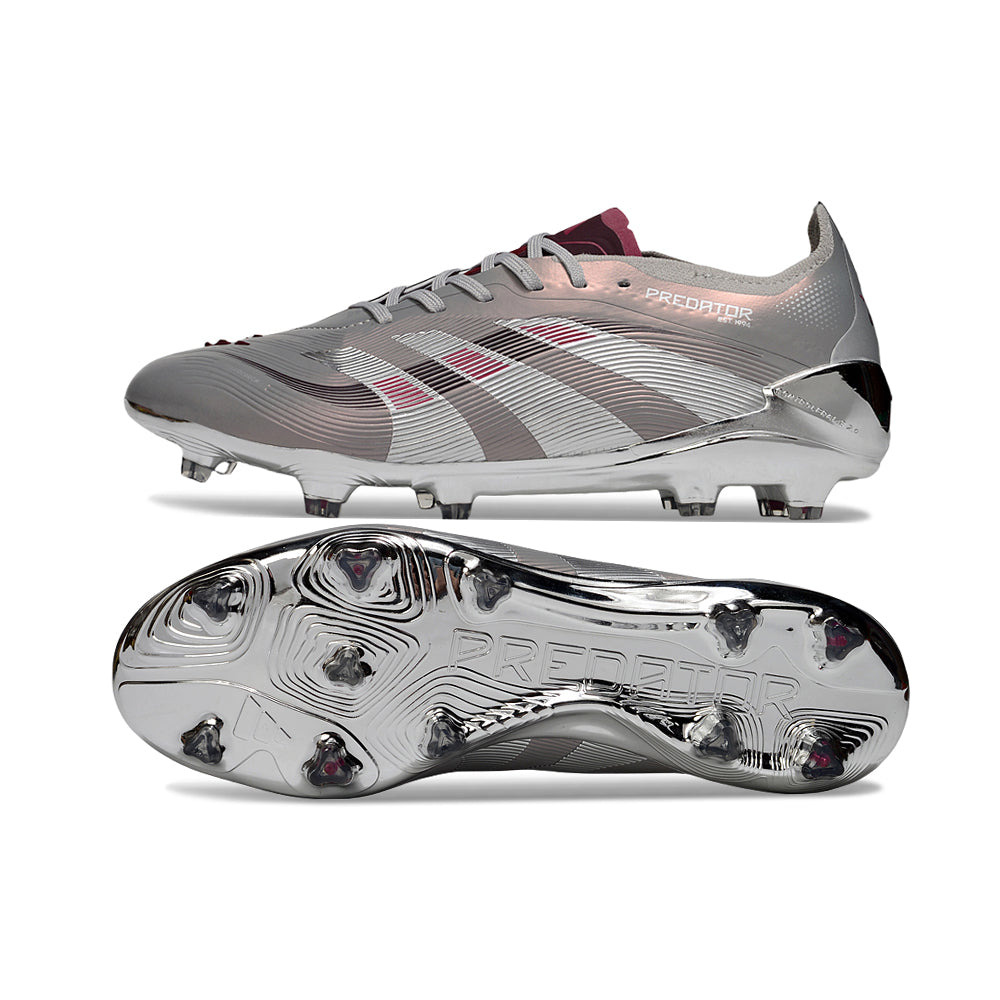 Chuteira Campo Adidas Predator Elite FG Cinza 