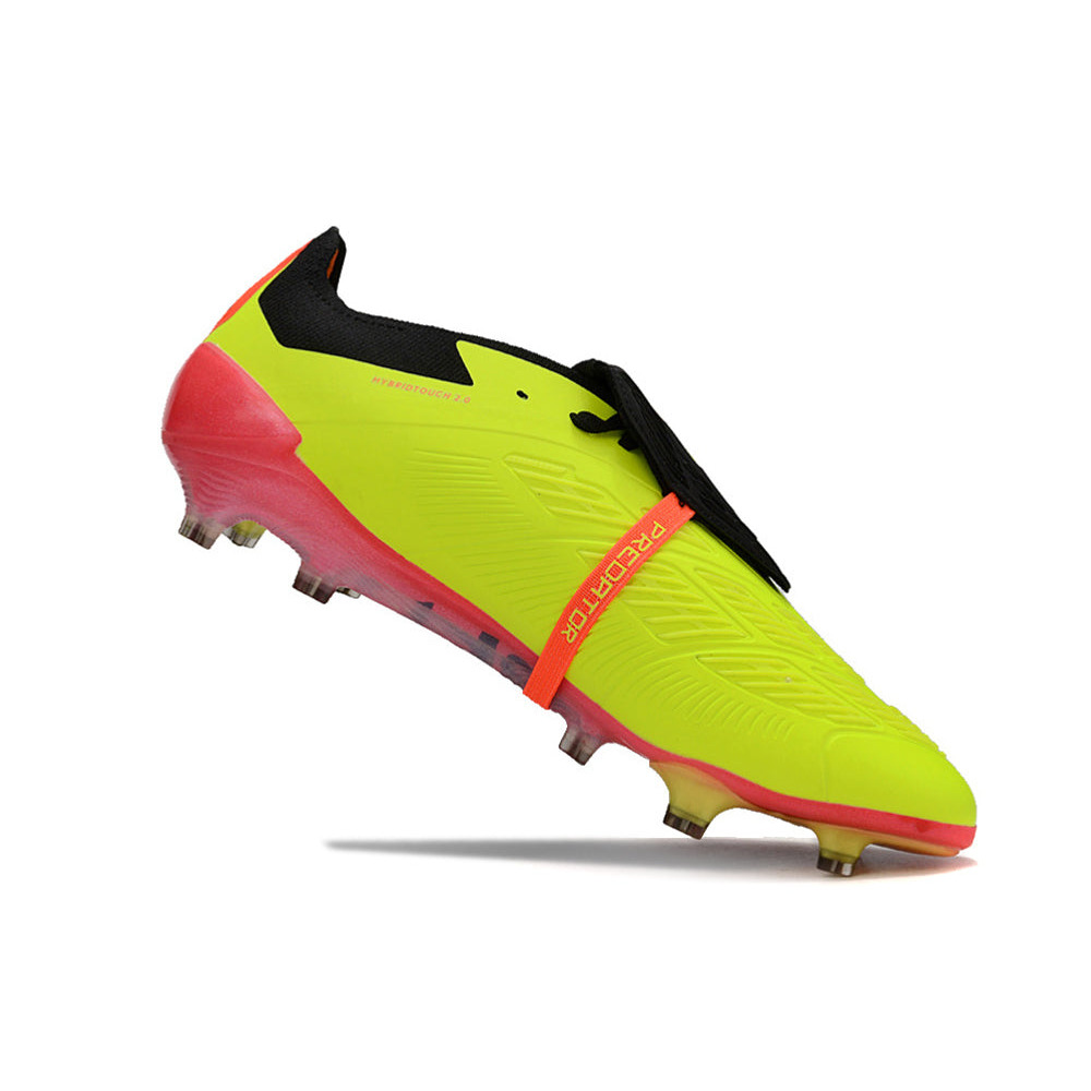 Chuteira Campo Adidas Predator FT 30 Elite FG Amarelo, Preto e Vermelho 