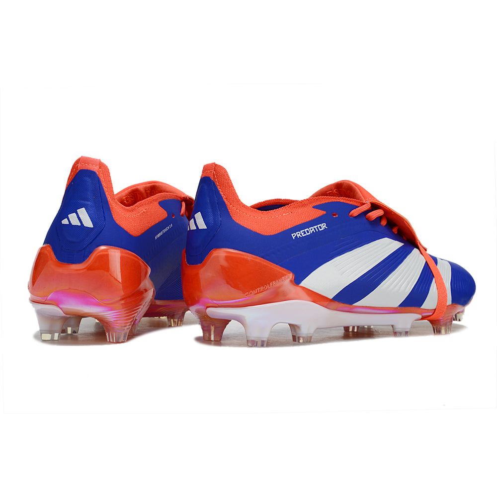 Chuteira Campo Adidas Predator FT 30 Elite FG Azul, Vermelha e Branca 