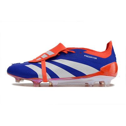 Chuteira Campo Adidas Predator FT 30 Elite FG Azul, Vermelha e Branca 