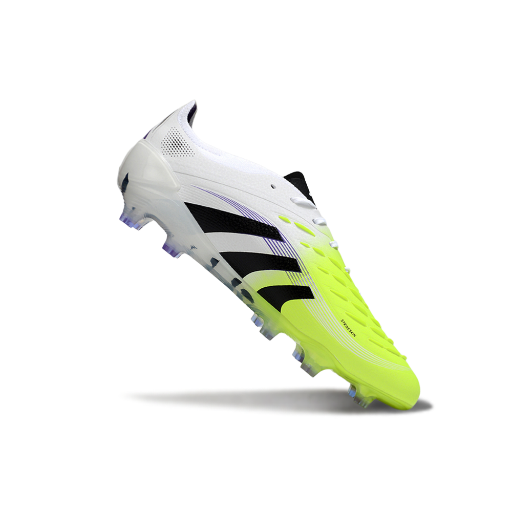 Chuteira Campo Adidas Predator FT 30 Elite FG Branca e Verde