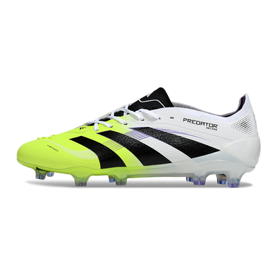 Chuteira Campo Adidas Predator FT 30 Elite FG Branca e Verde