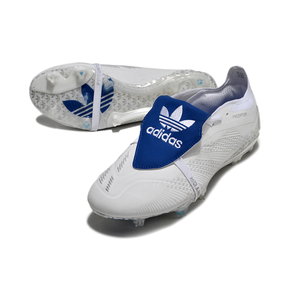 Chuteira Campo Adidas Predator FT 30 Elite FG Branco 