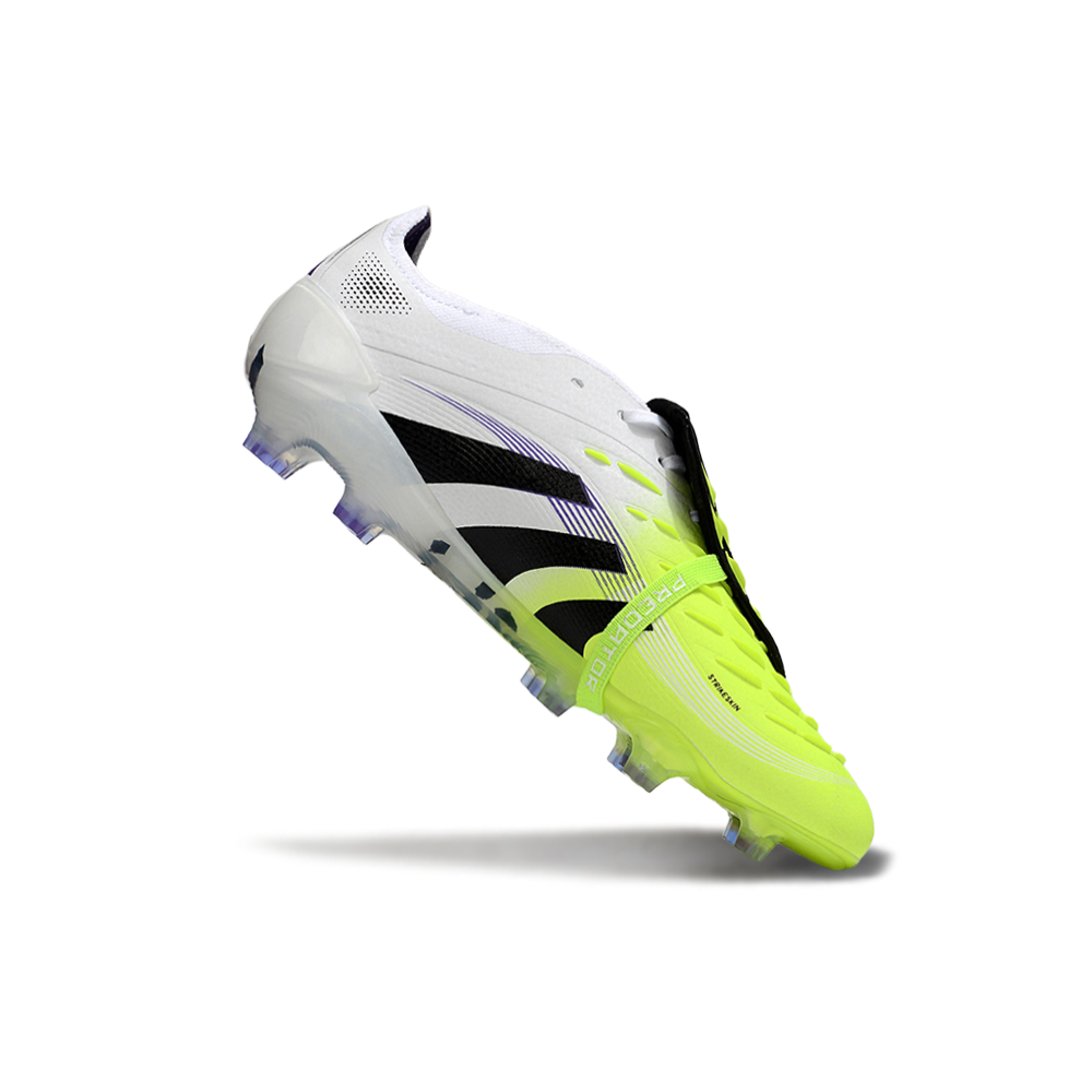 Chuteira Campo Adidas Predator FT 30 Elite FG Branco e Verde