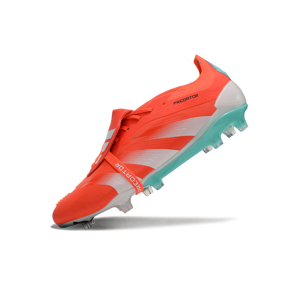 Chuteira Campo Adidas Predator FT 30 Elite FG Laranja e Verde