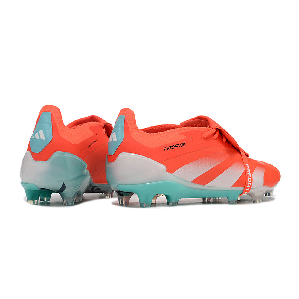 Chuteira Campo Adidas Predator FT 30 Elite FG Laranja e Verde