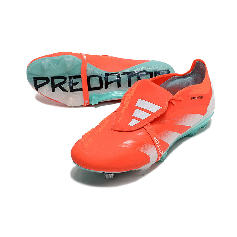 Chuteira Campo Adidas Predator FT 30 Elite FG Laranja e Verde