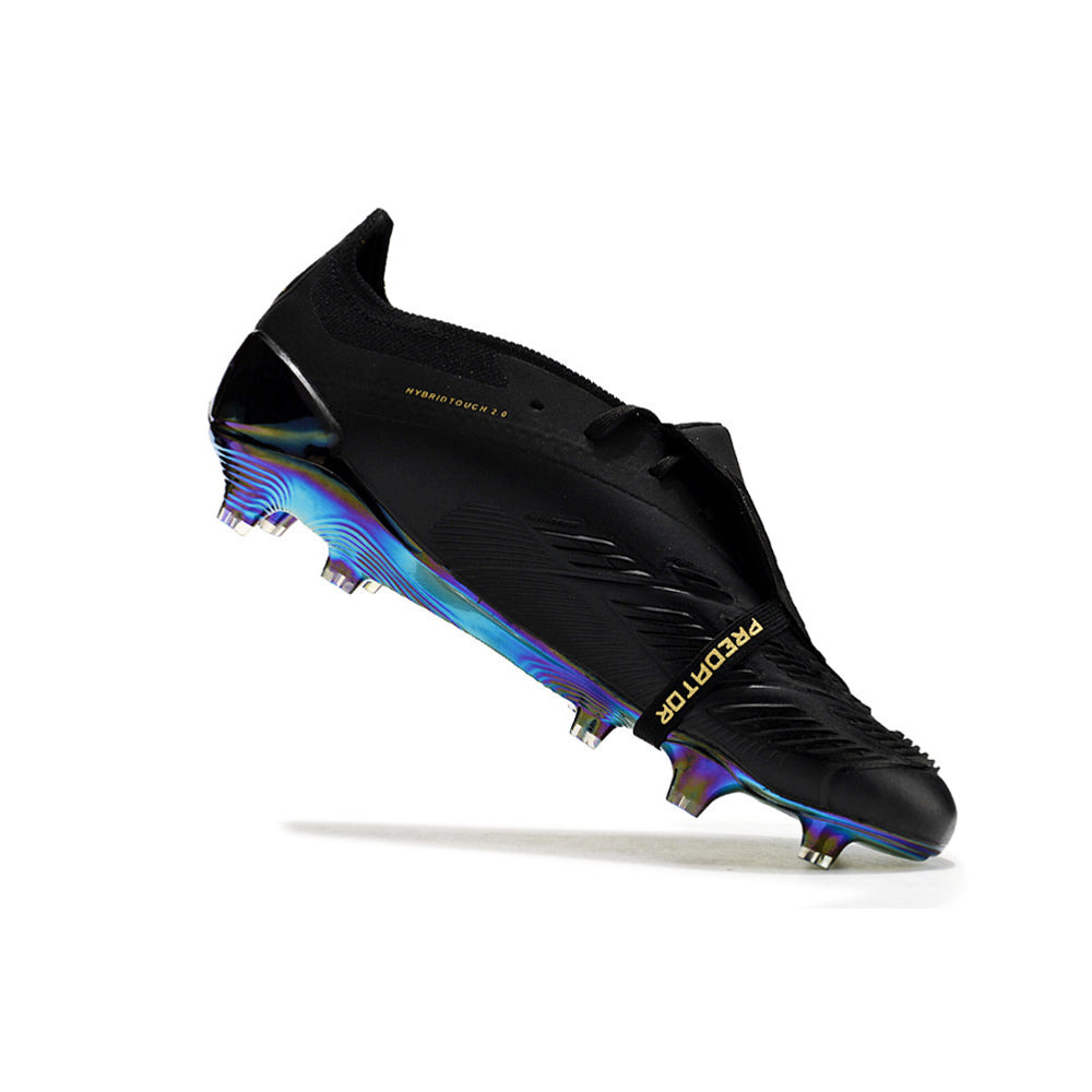 Chuteira Campo Adidas Predator FT 30 Elite FG Preta e Dourado