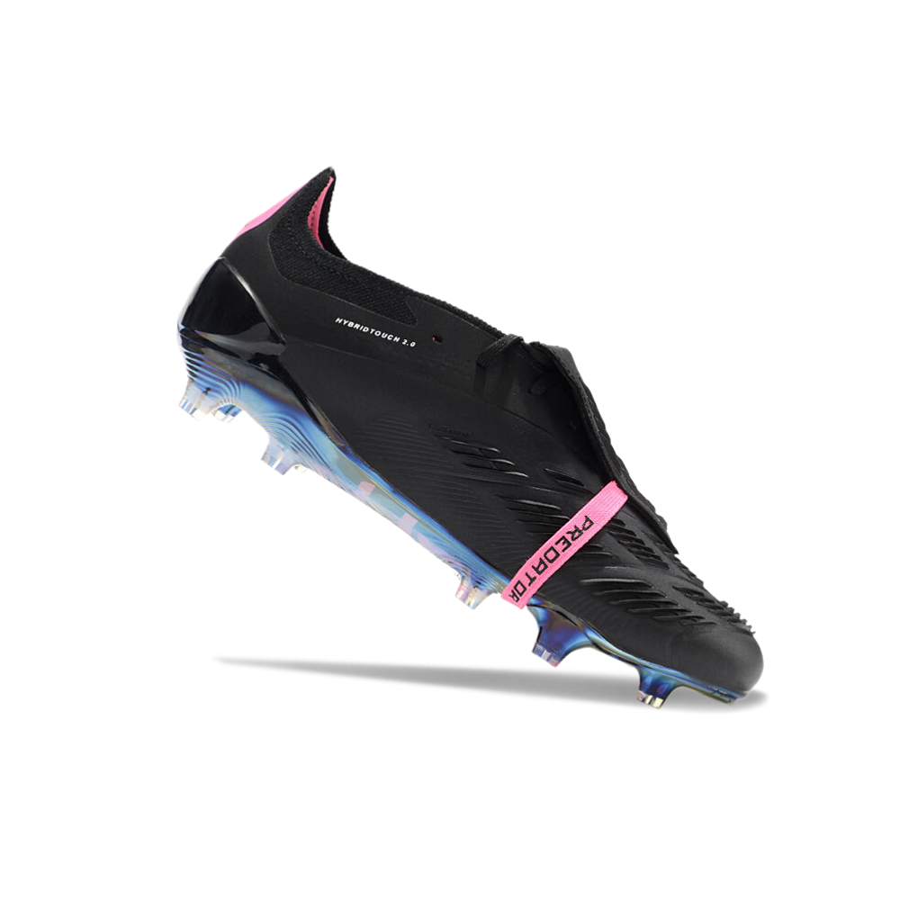 Chuteira Campo Adidas Predator FT 30 Elite FG Preta e Rosa