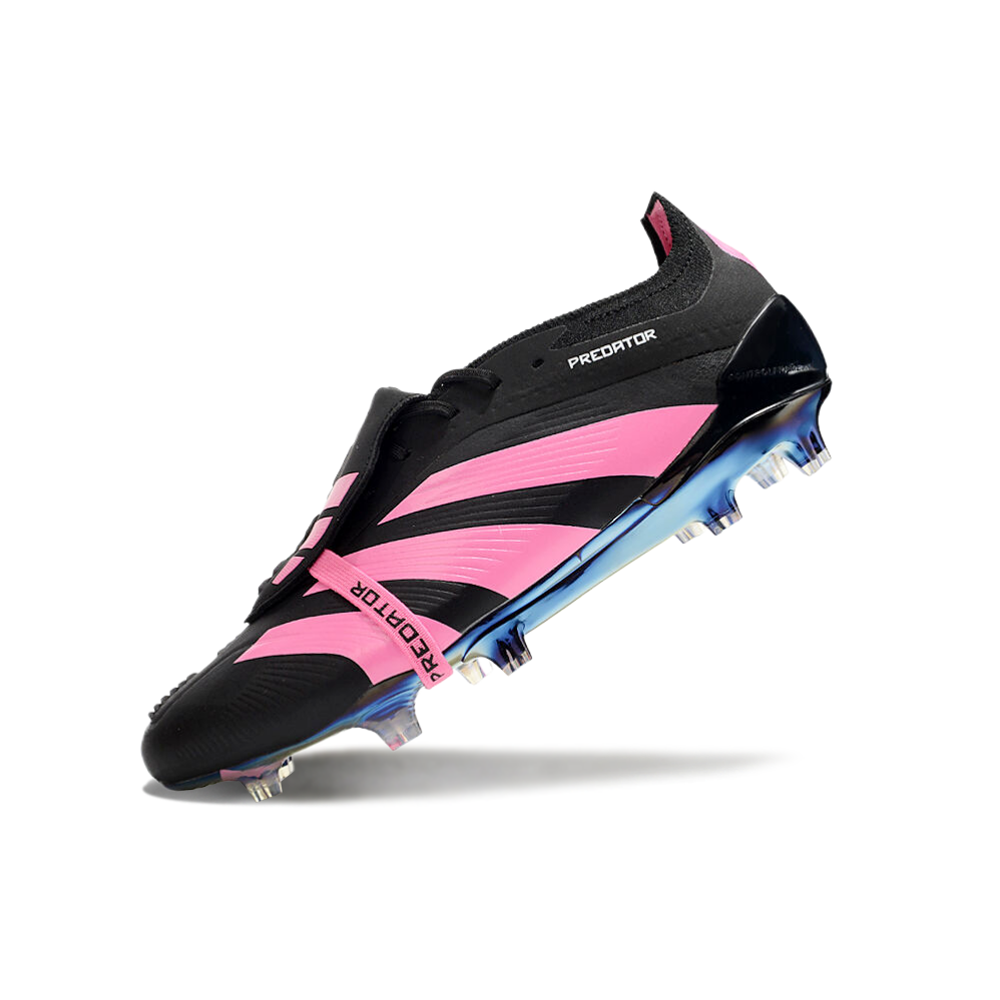 Chuteira Campo Adidas Predator FT 30 Elite FG Preta e Rosa