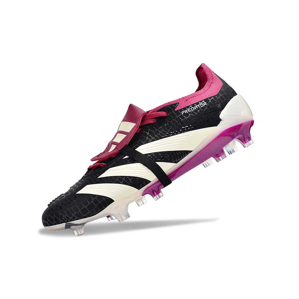 Chuteira Campo Adidas Predator FT 30 Elite FG Preta e Roxa