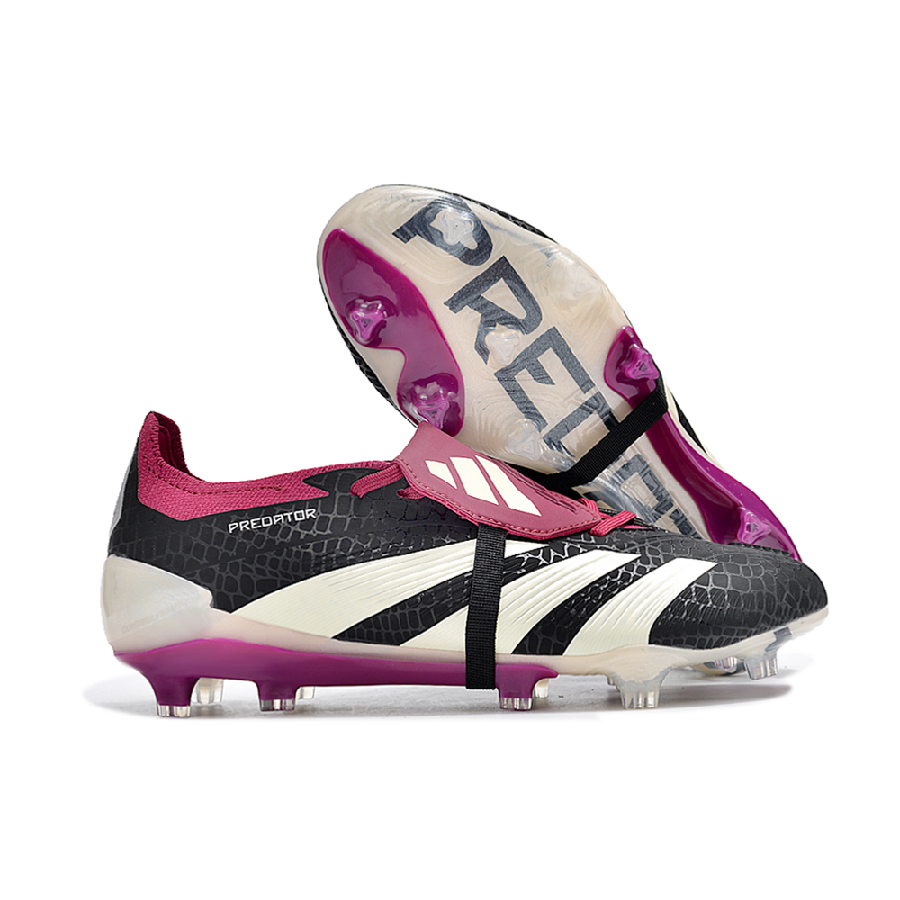 Chuteira Campo Adidas Predator FT 30 Elite FG Preta e Roxa