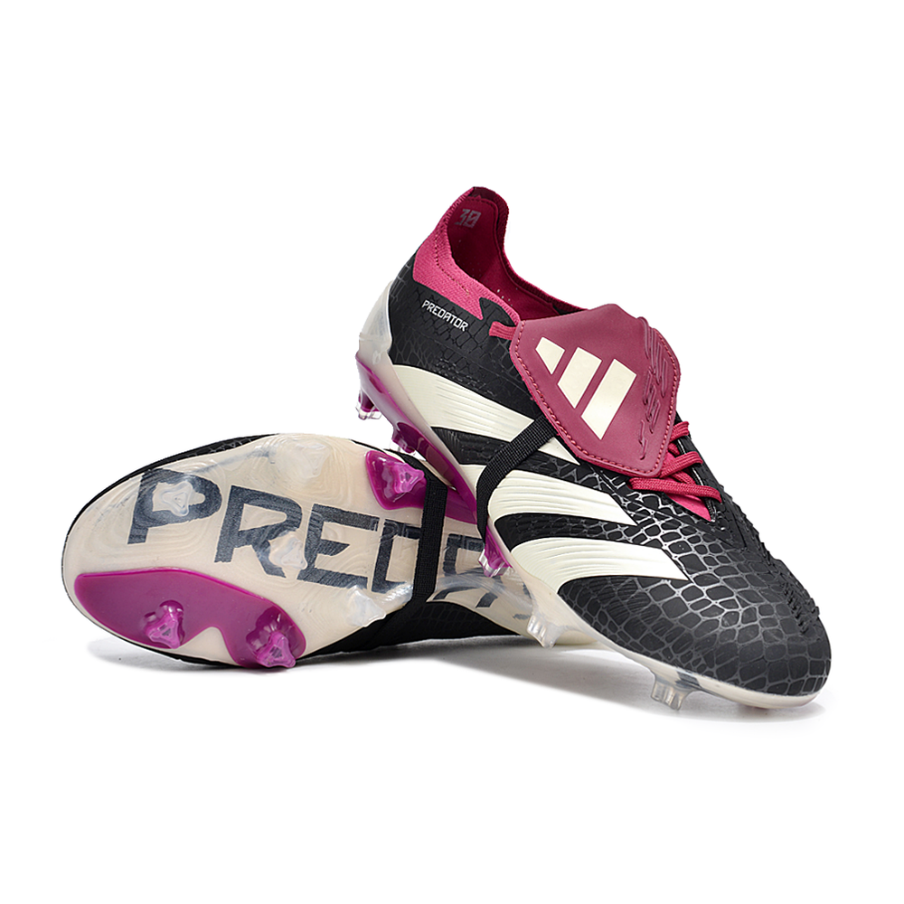 Chuteira Campo Adidas Predator FT 30 Elite FG Preta e Roxa