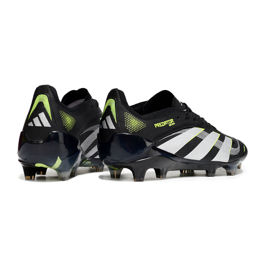 Chuteira Campo Adidas Predator FT 30 Elite FG Preta e Verde
