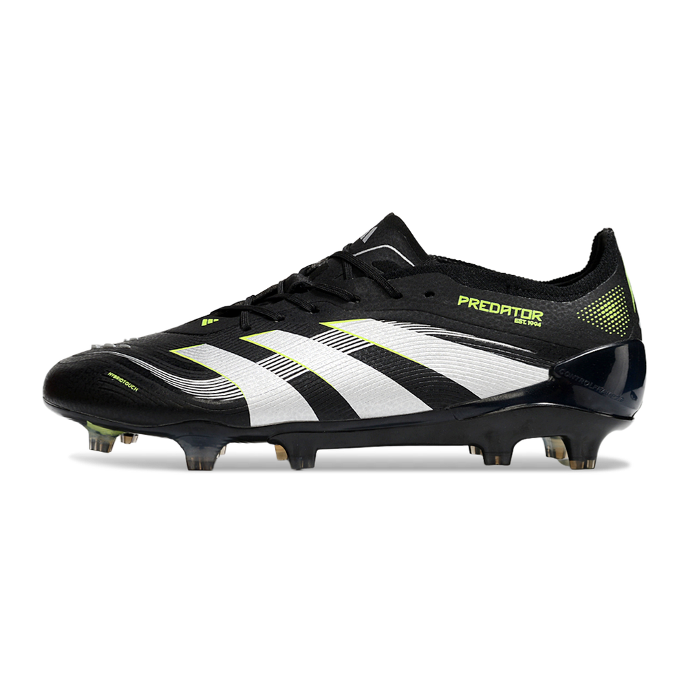 Chuteira Campo Adidas Predator FT 30 Elite FG Preta e Verde
