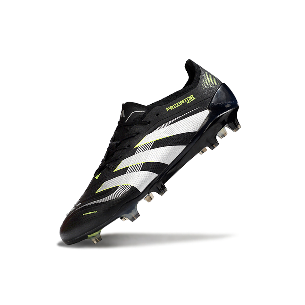 Chuteira Campo Adidas Predator FT 30 Elite FG Preta e Verde
