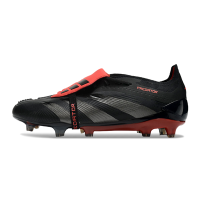 Chuteira Campo Adidas Predator FT 30 Elite FG Preta e Vermelha