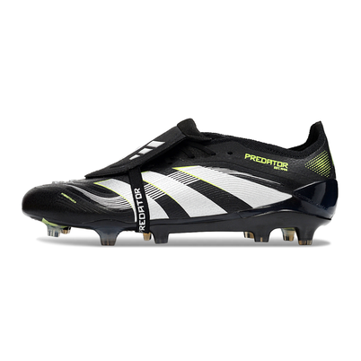 Chuteira Campo Adidas Predator FT 30 Elite FG Preto, Branco e Verde